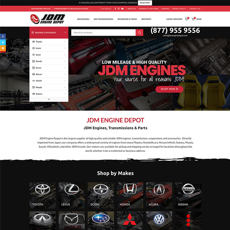 JDM Engine Depot Inc